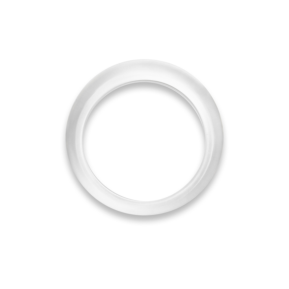 Delta Bangle Clear | The Good Statement