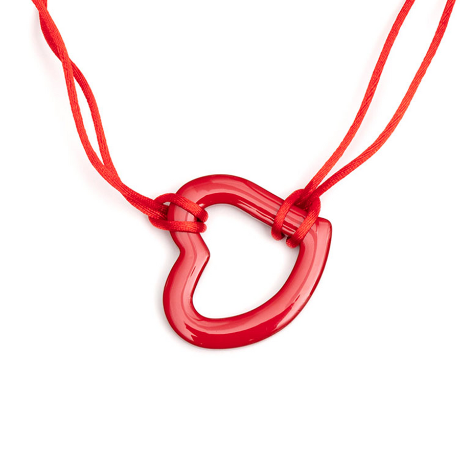 ETERNAL HEART NECKLACE / RED