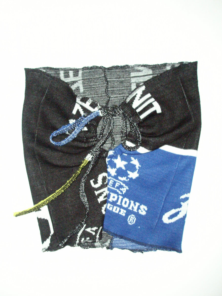 SOCCER SCARF TOP / CHAMPIONS LEAGUE BOW