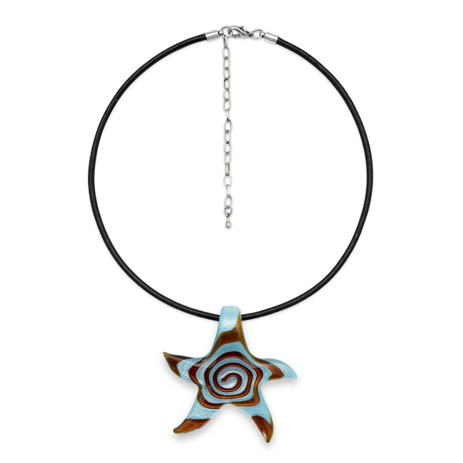 STAR NECKLACE / BLUE