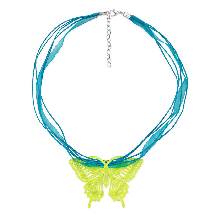 SPIRIT NECKLACE / YELLOW BUTTERFLY